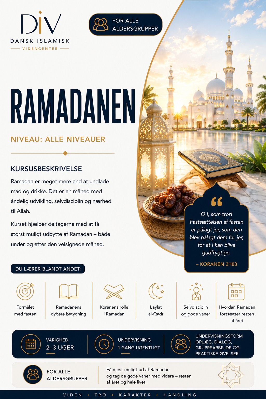Plakat for Ramadanen