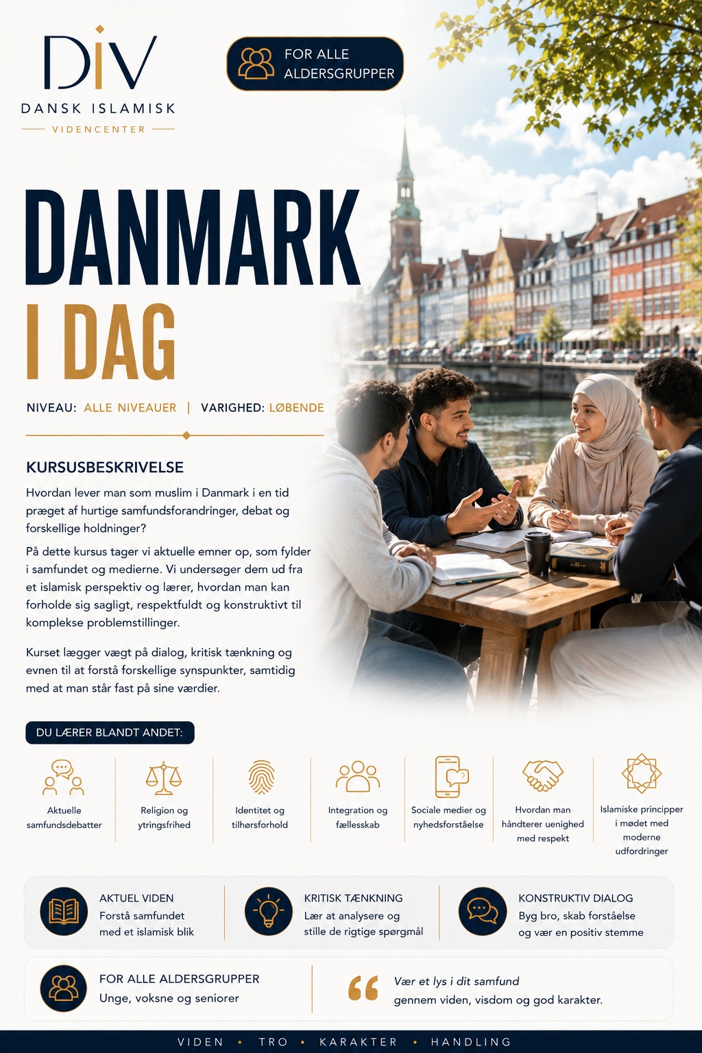 Plakat for Danmark i dag