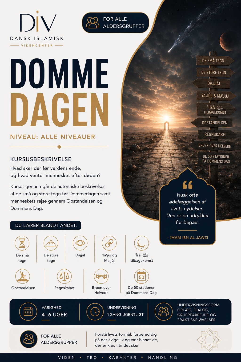Plakat for Dommedagen